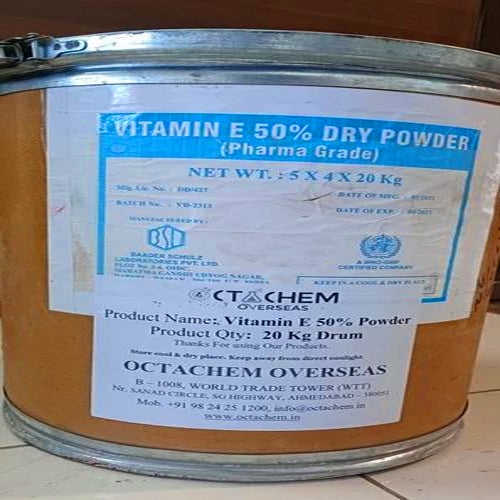 Vitamin E Acetate 50% Tocopheryl Acetate Powder