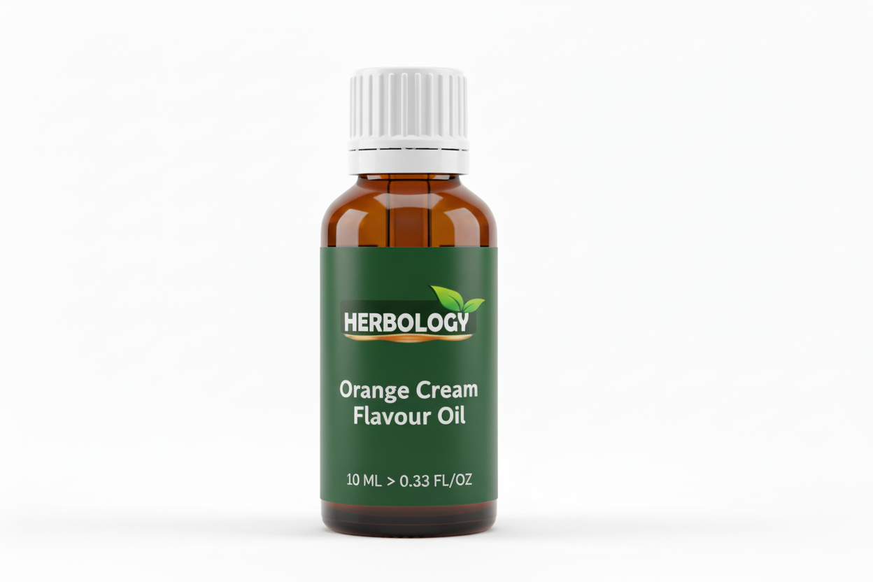 Orange Cream Flavour Oil - 10ML Herbology Bottle
