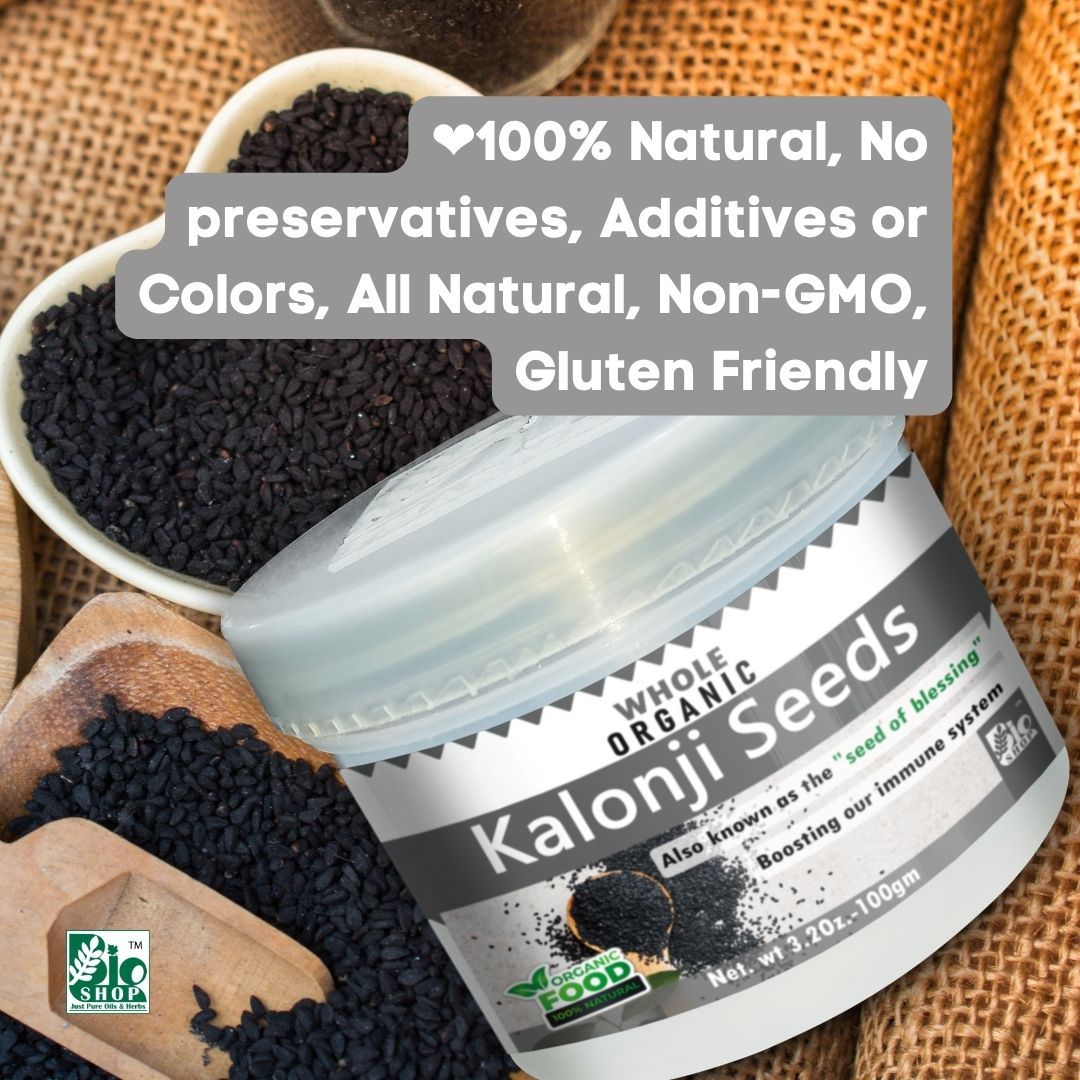 Kalonji Seeds (Whole Black Seed)