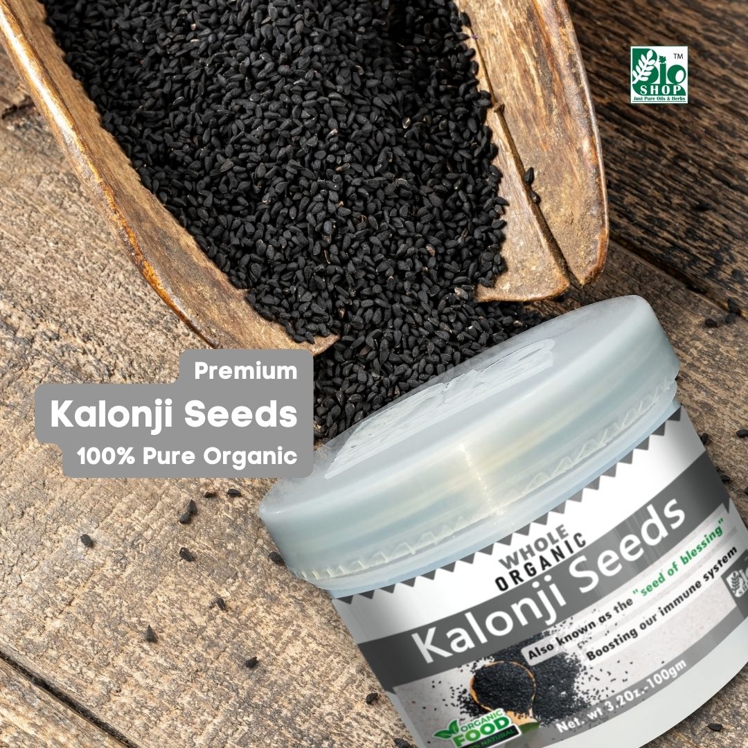 Kalonji Seeds (Whole Black Seed)