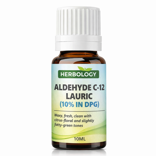 Herbology Aldehyde C-12 Lauric bottle on a white background