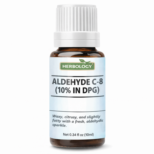Herbology Aldehyde C-8 bottle on a white background