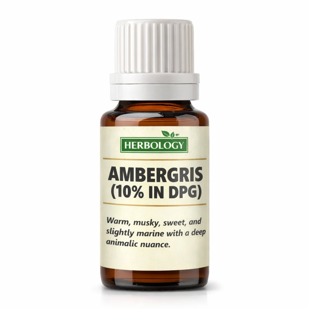 Ambergris 10 percent in DPG perfumery