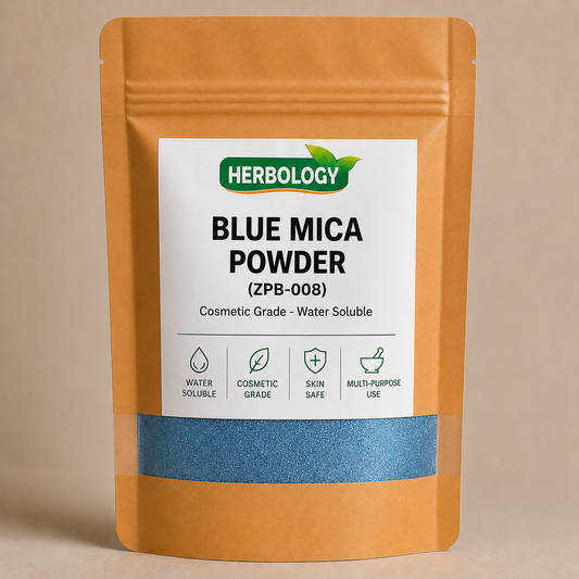 Blue Mica Powder - Cosmetic Grade - Water Soluble (ZPB-008)