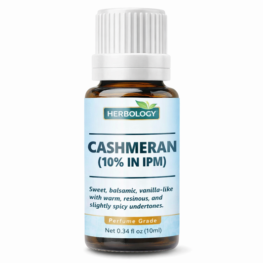Cashmeran 10 percent in IPM woody musky perfume ingredient used in fragrance formulations