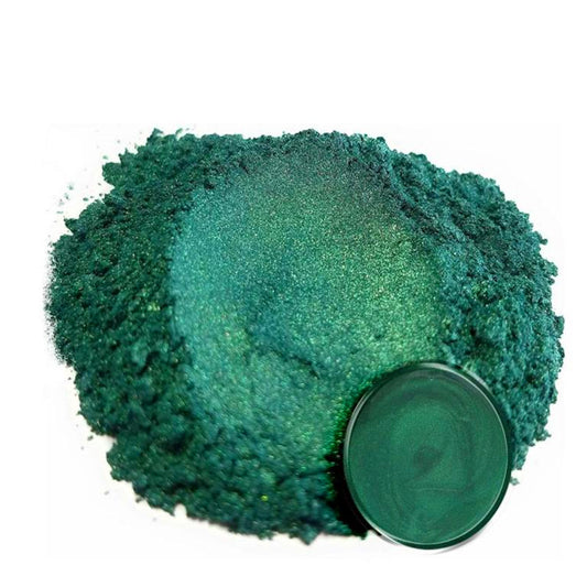 Dark Sea Green Mica powder-Herbology