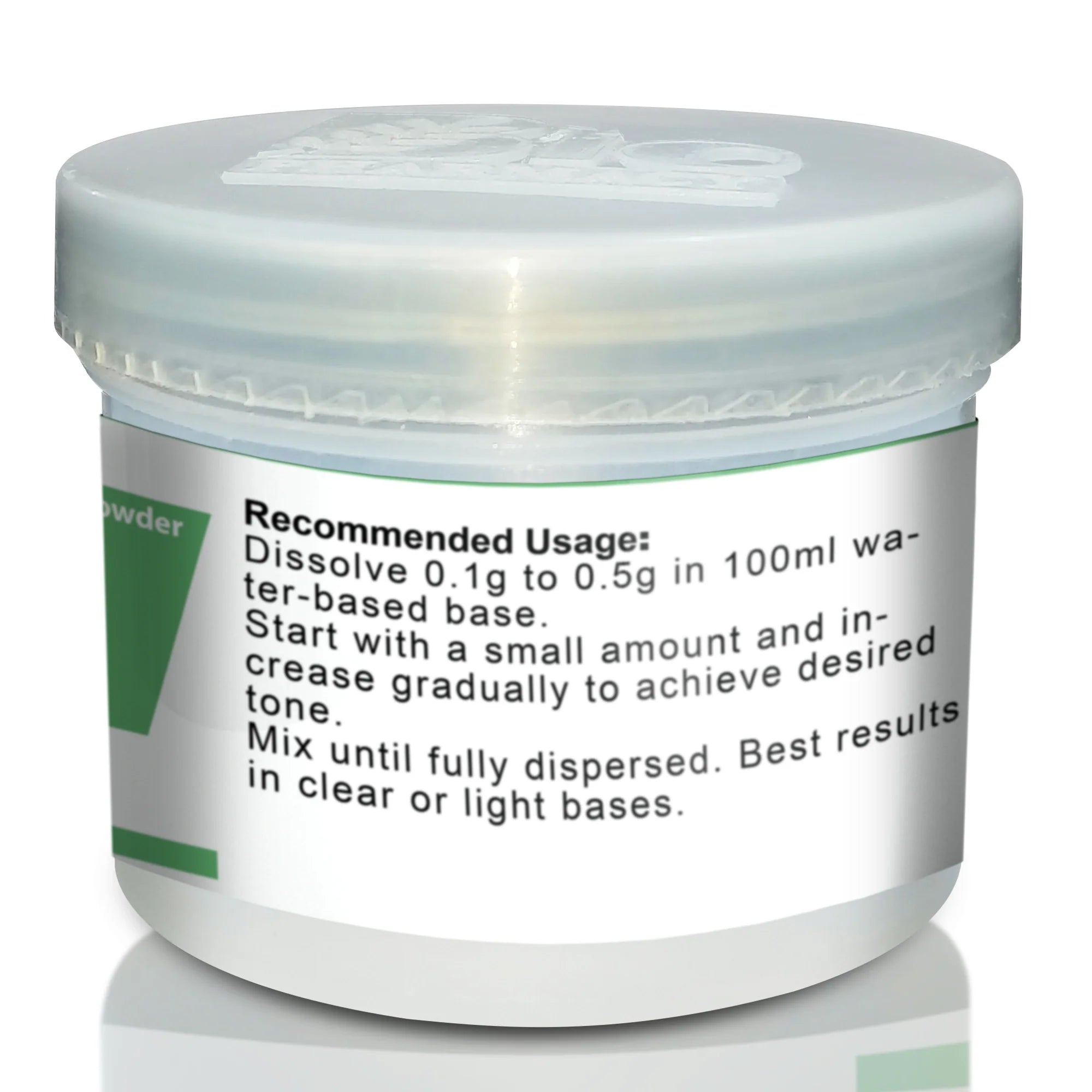 Emerald Green   - Water Soluble - Powder Color