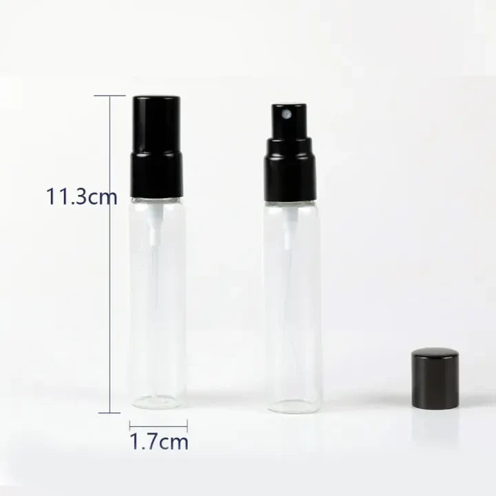 Empty Perfume Mist Spray Bottles Small 5ml