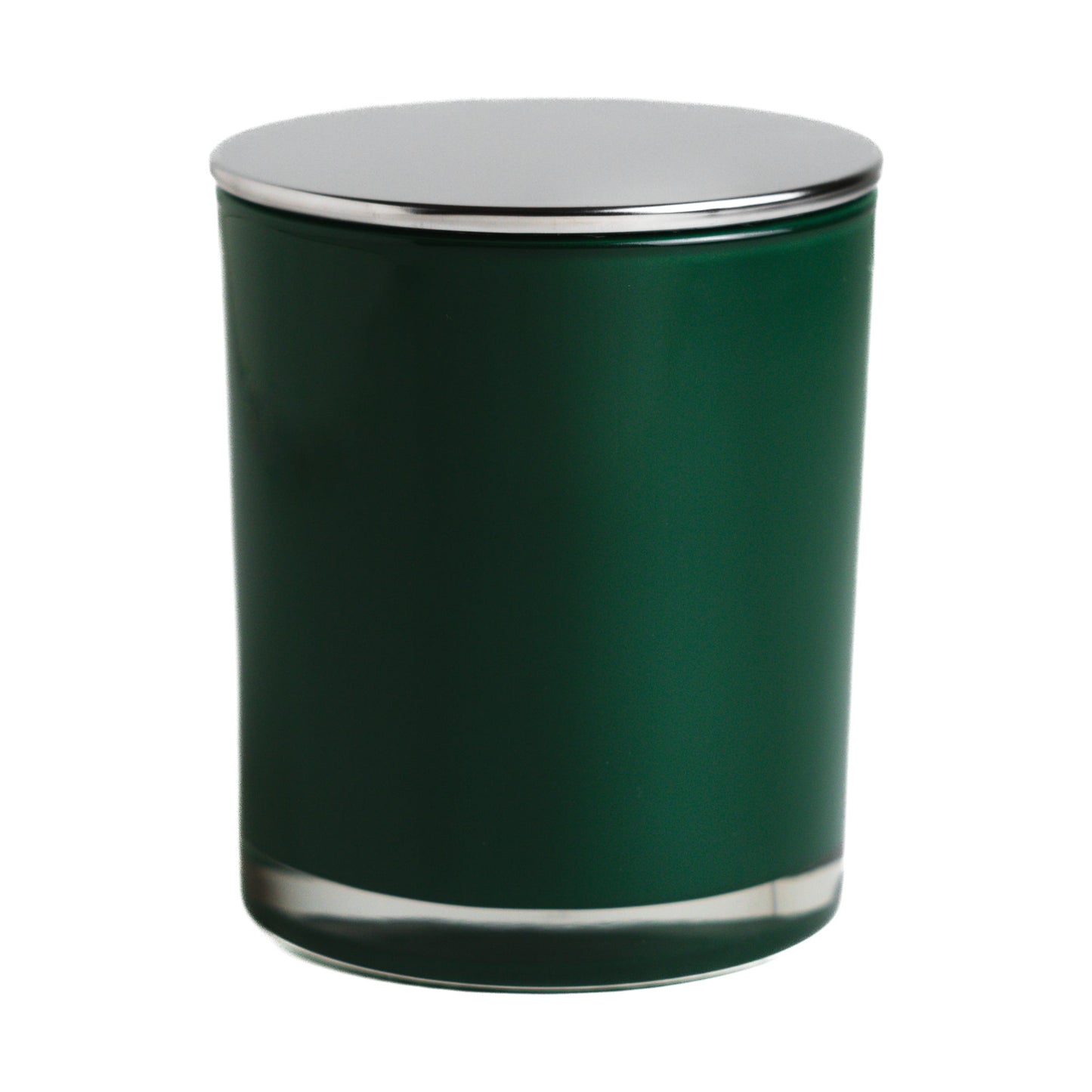 Gloss Forest Green Jar with Custom Plug Lids 300 ML / 9.6 fl oz