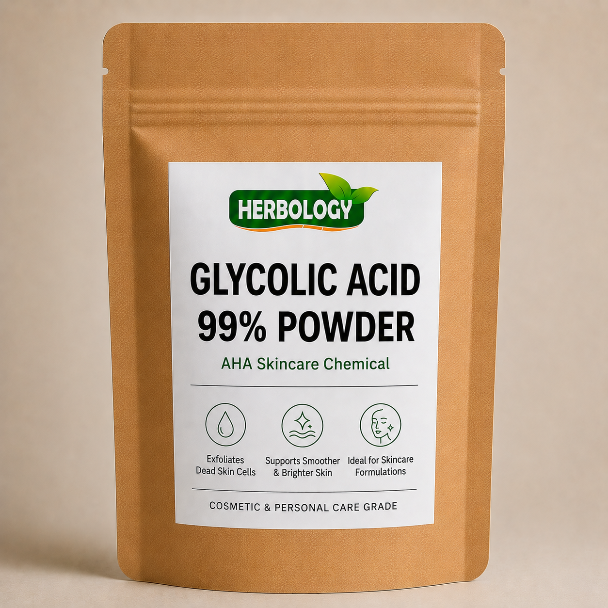 Glycolic Acid 99% Powder – AHA Skincare Chemical