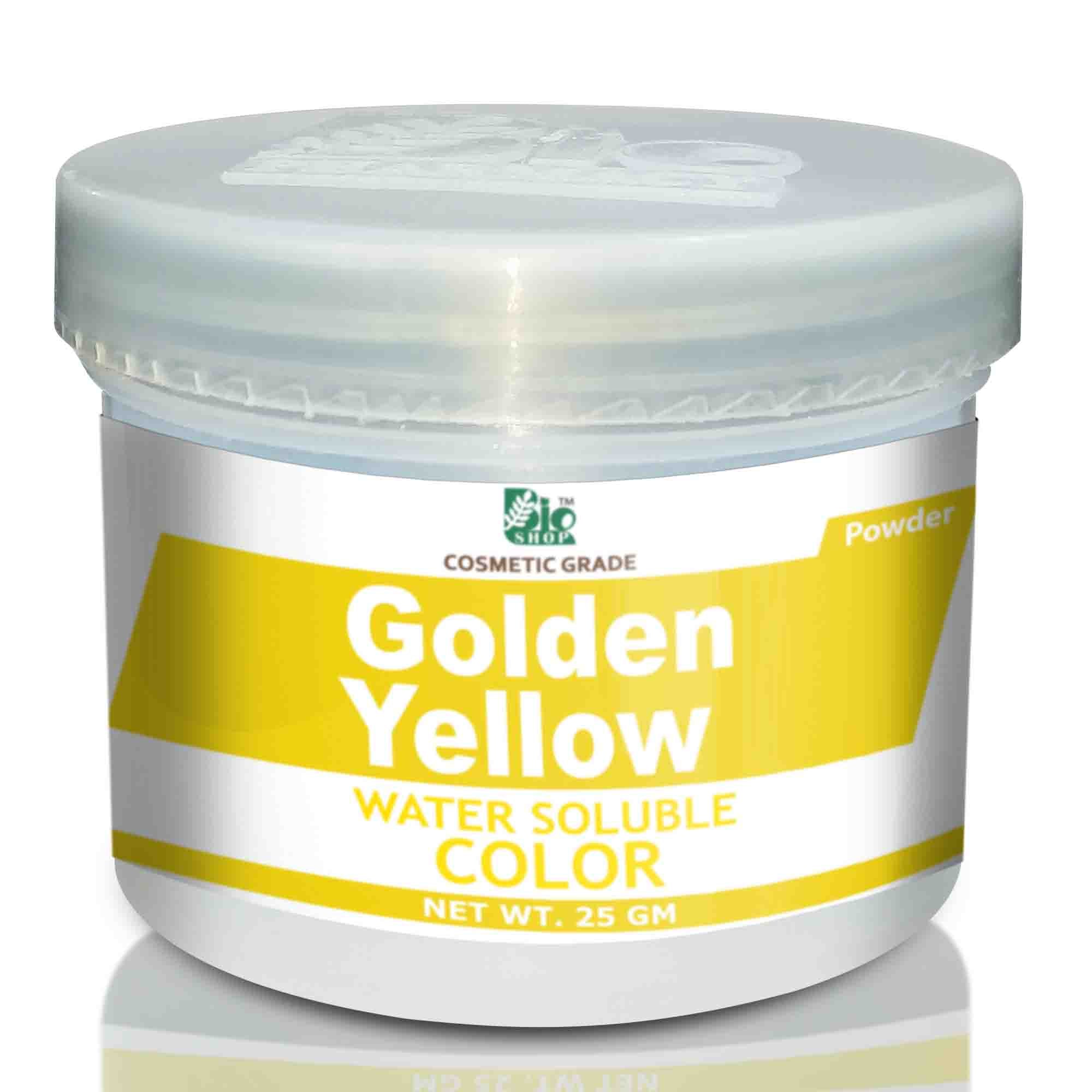 Golden Yellow - Water Soluble - Powder Color