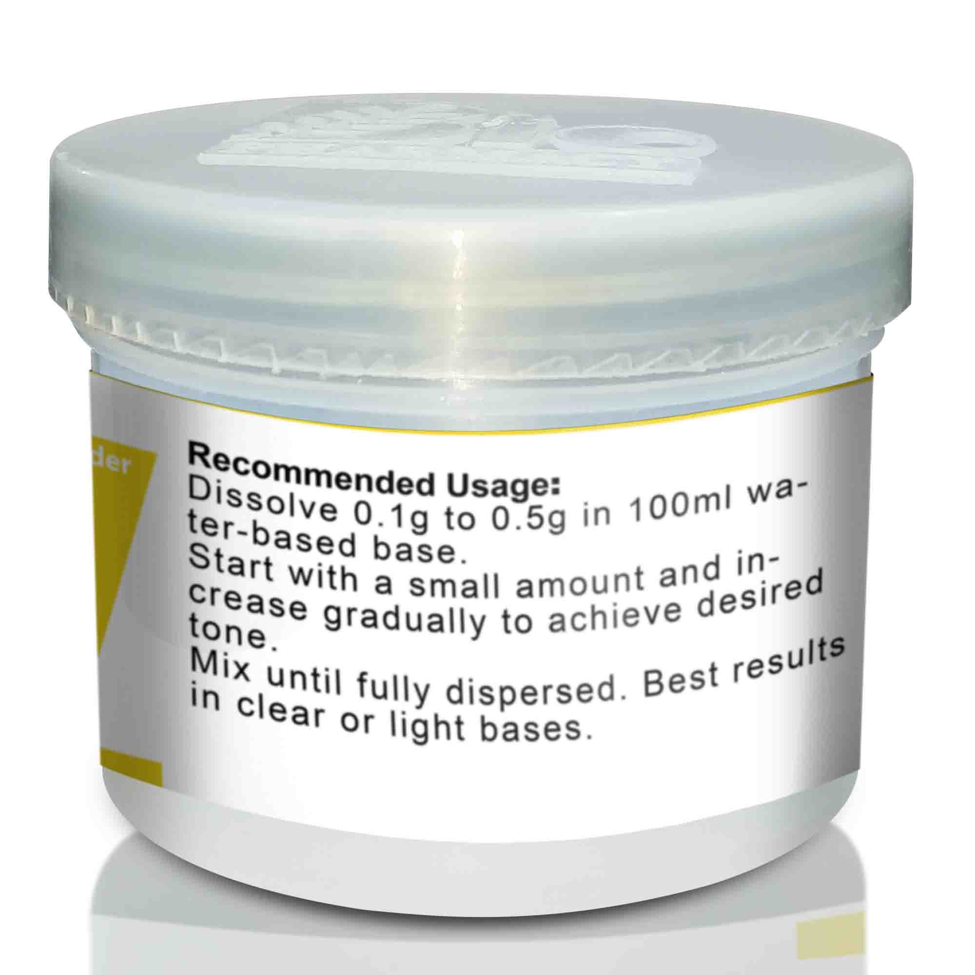 Golden Yellow - Water Soluble - Powder Color