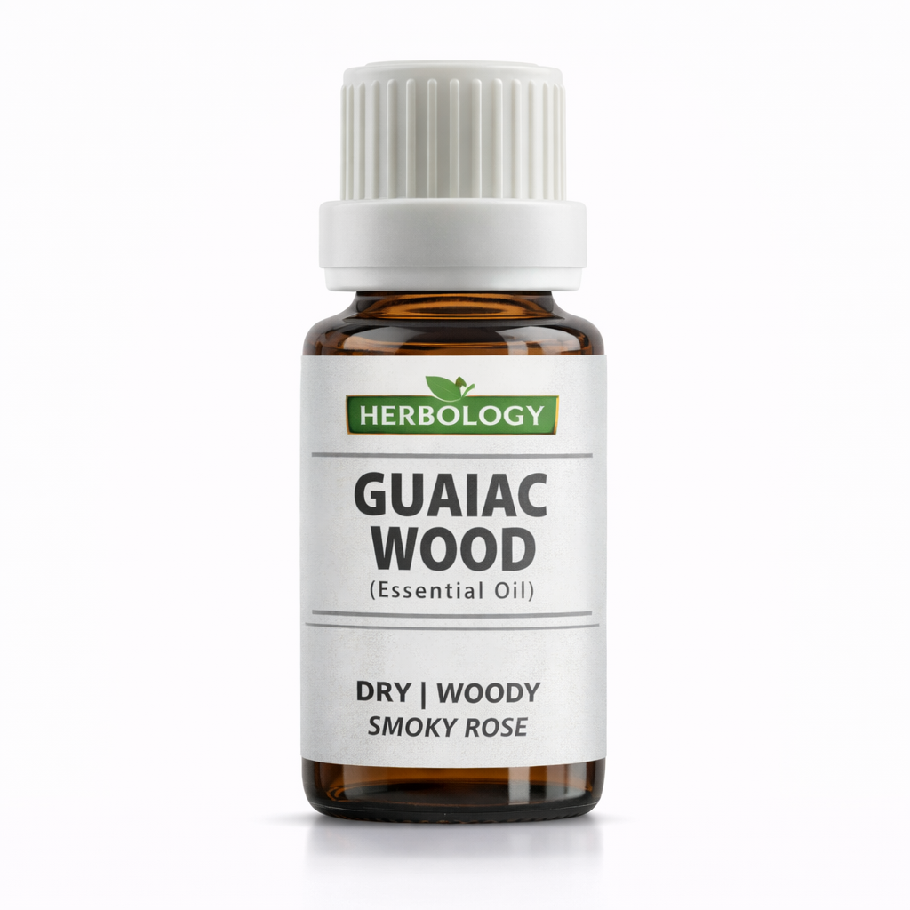 Guaiacwood essential oil smoky woody perfumery oil