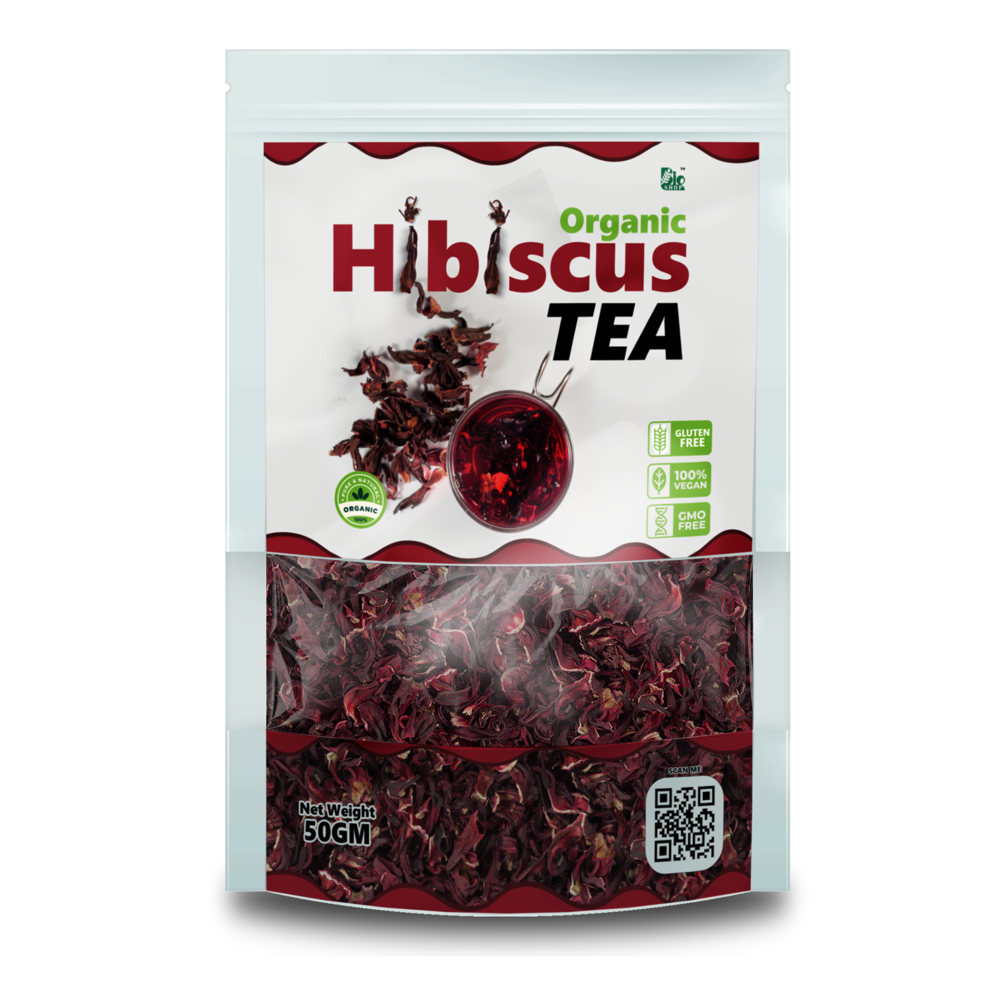 Hibiscus Tea Pouch