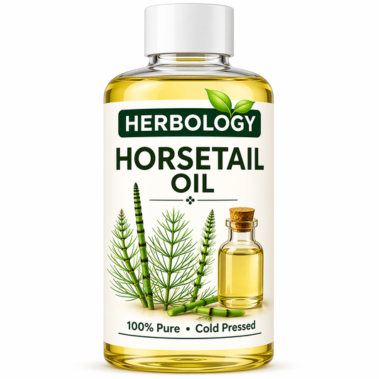 Horsetail Oil for hair strengthening