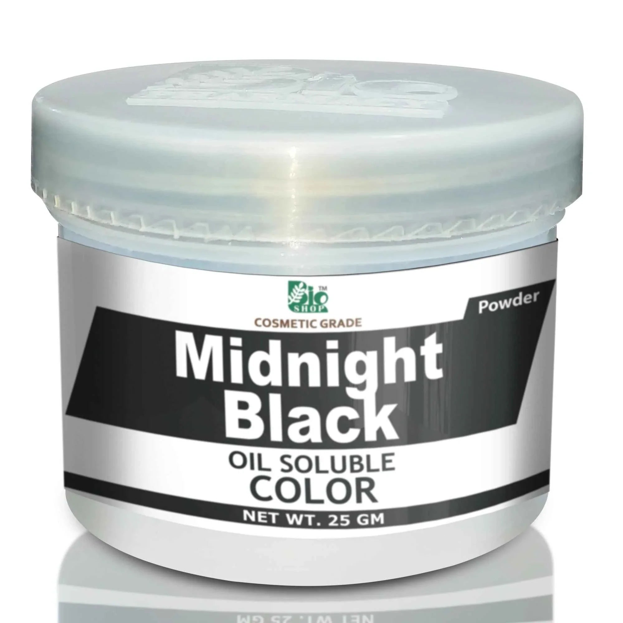 Midnight Black - Oil Soluble - Powder Color