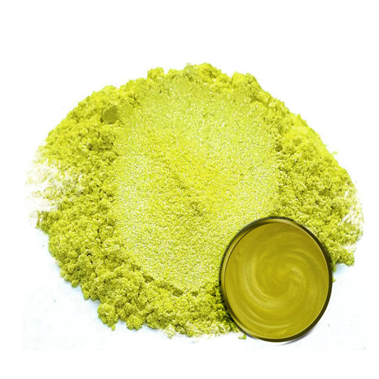 Neon Yellow Mica Powder-herbology