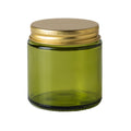 Olive Green Jar with Gold Lid – 110ML / 3.8 oz