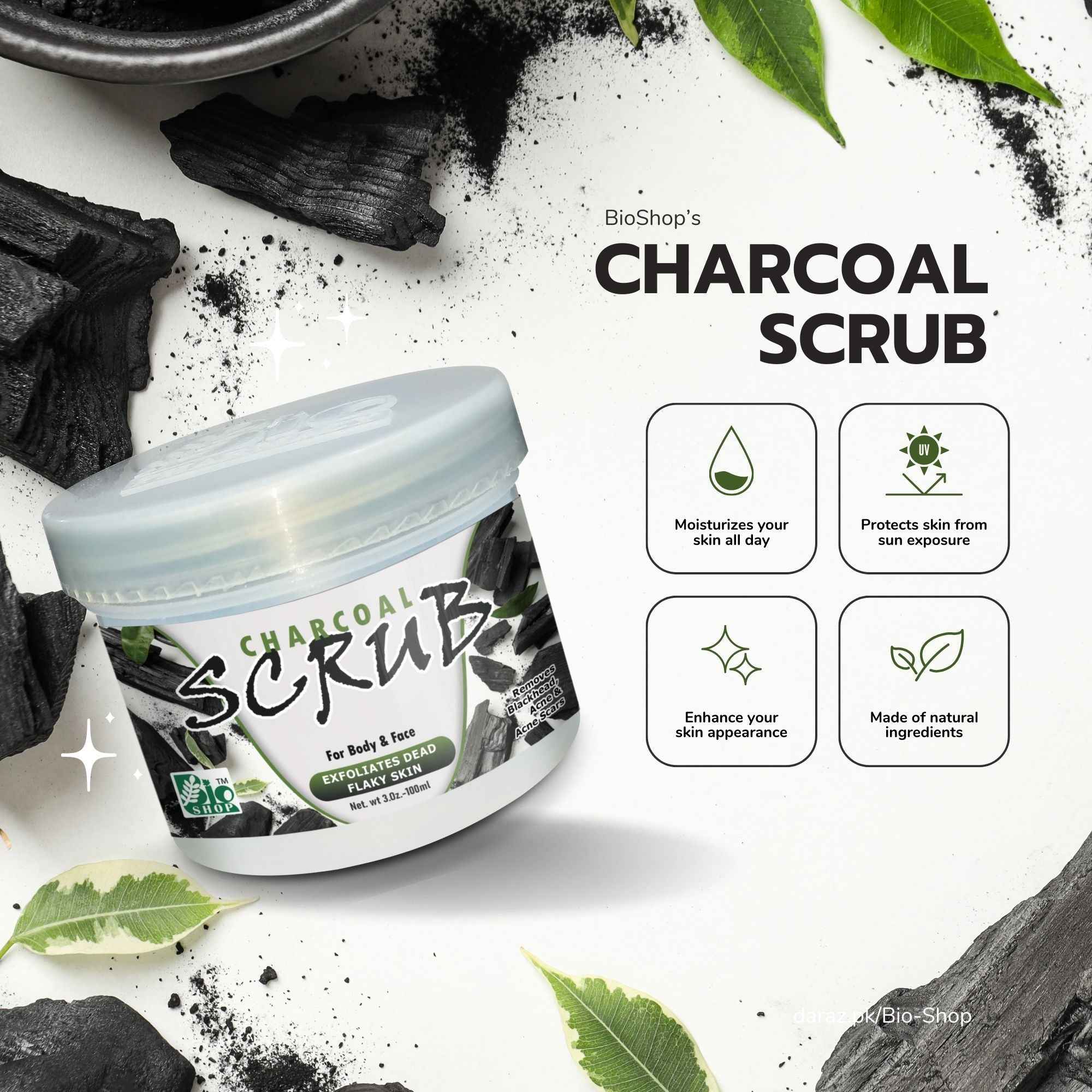 Charcoal Scrub