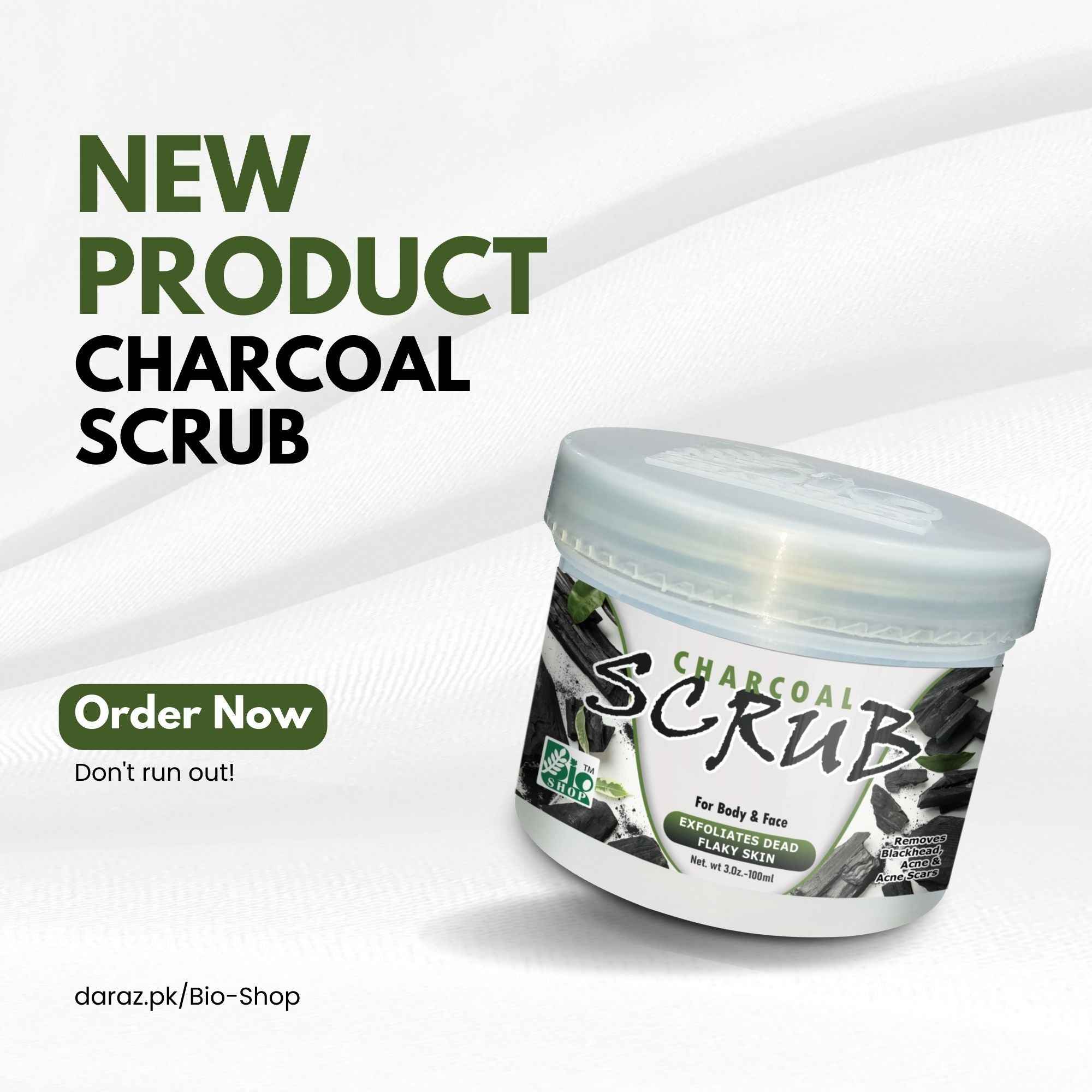 Charcoal Scrub