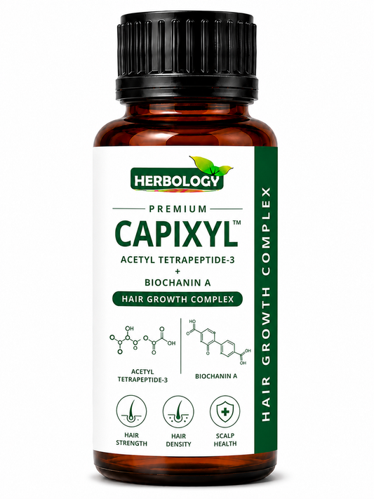 Premium CAPIXYL - Acetyl Tetrapeptide-3 + Biochanin A Hair Growth Complex