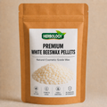 Premium White Beeswax Pellets - Natural Cosmetic Grade Wax