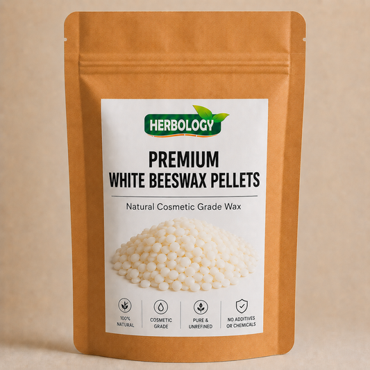 Premium White Beeswax Pellets - Natural Cosmetic Grade Wax