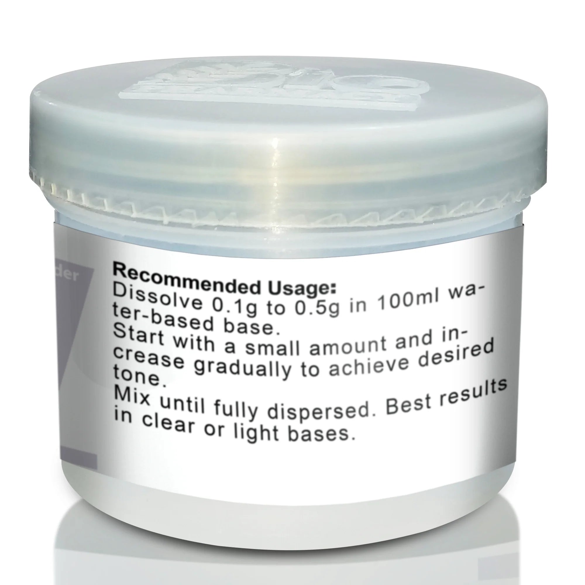 Quartz Black - Water Soluble - Powder Color