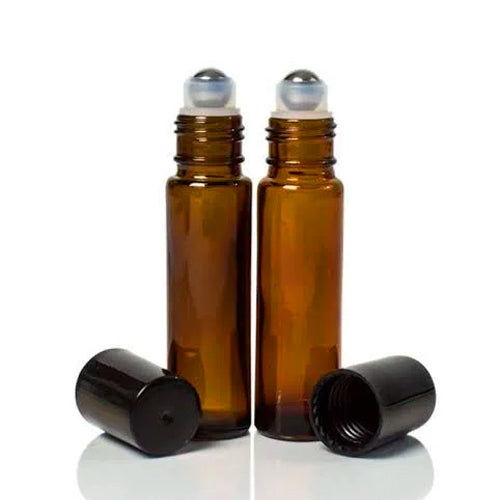 Roll On Bottle 10ml - Amber