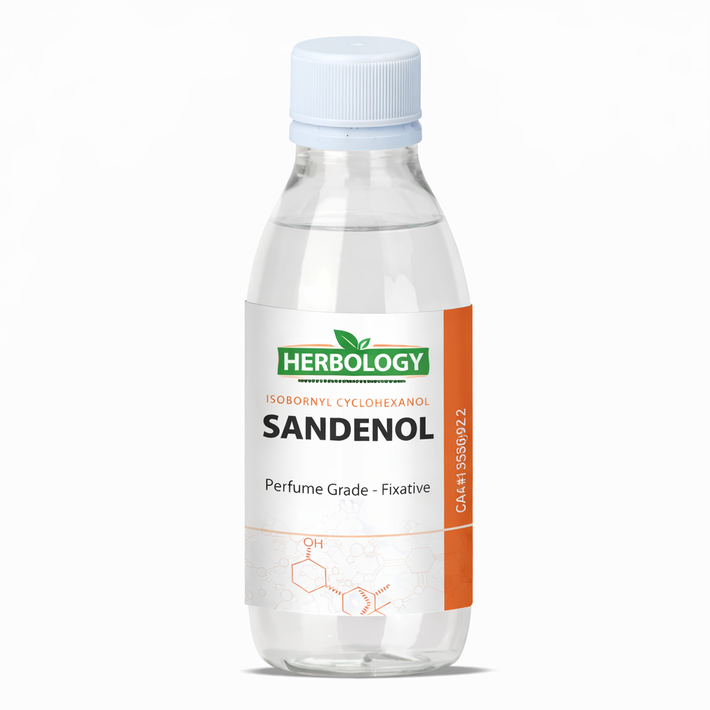 Sandenol synthetic sandalwood aroma chemical for perfumery by HERBOLOGY