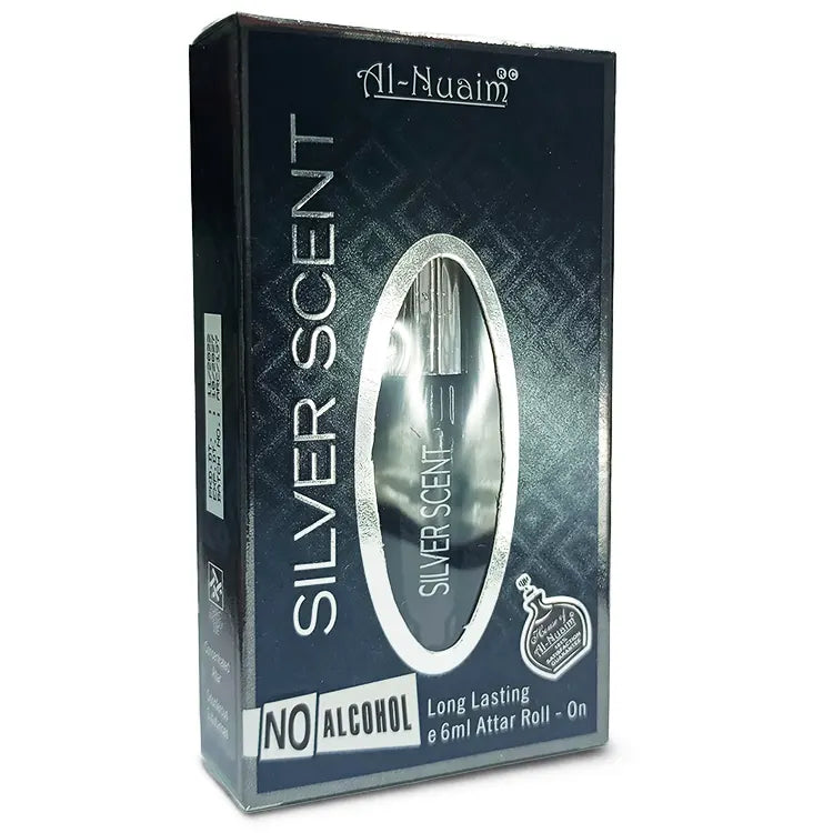 Al Nuaim Silver Scent Attar 6ml Roll-on