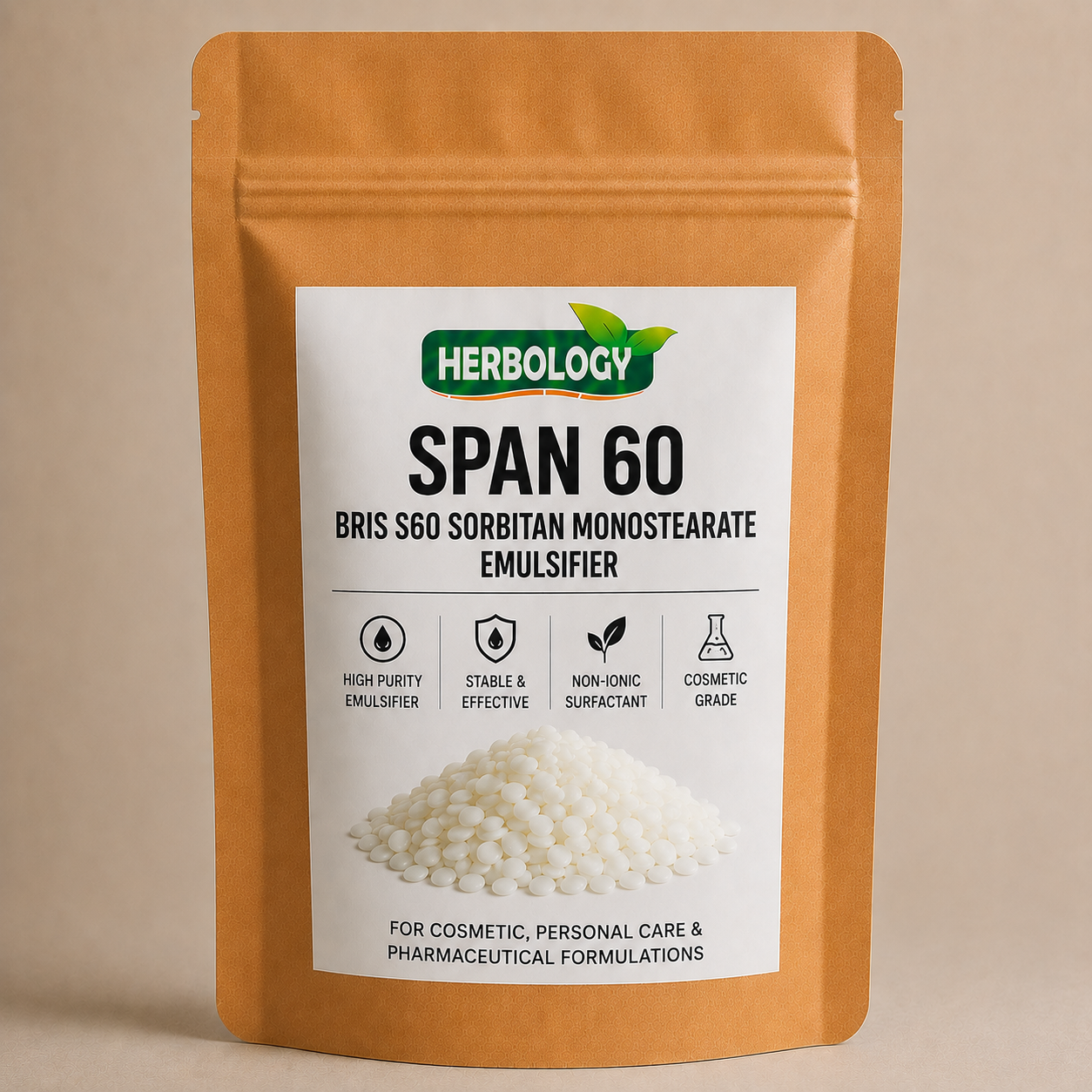 Span 60 - Bris S60 Sorbitan Monostearate Emulsifier