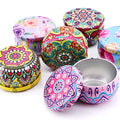 Multicolour Candle Tins – Aluminium Jars for Candle Making 4.4 oz - 130 ML
