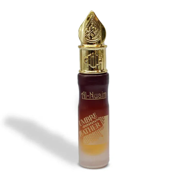 Al Nuaim Umbre Leather Attar 6ml Roll-on (GOLD SERIES)