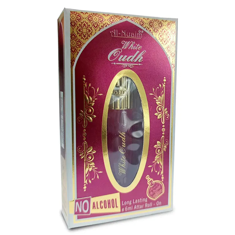 Al Nuaim White Oudh Attar 6ml Roll-on