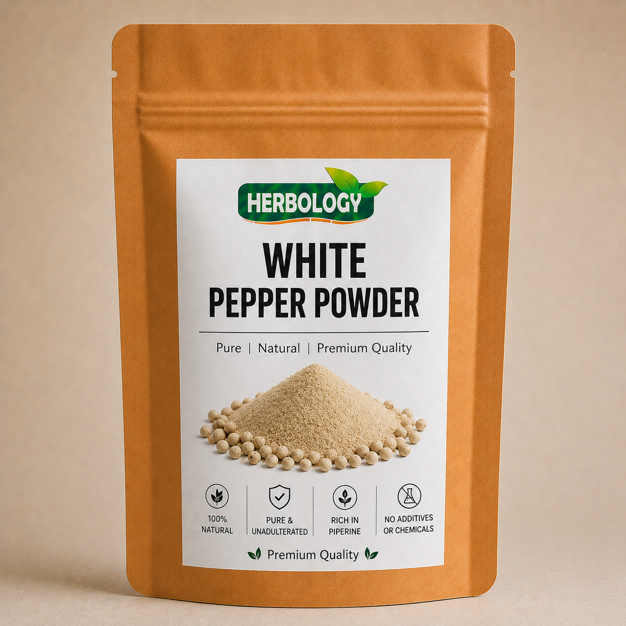 White pepper powder