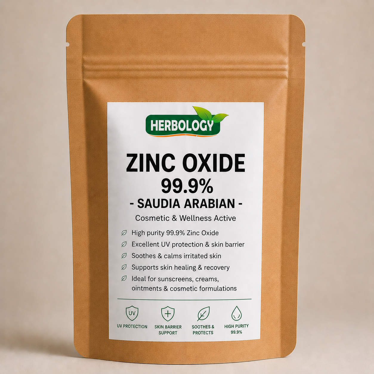 Zinc Oxide 99.9% (Saudi Arabian Grade)