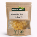 carnauba wax yellow flakes