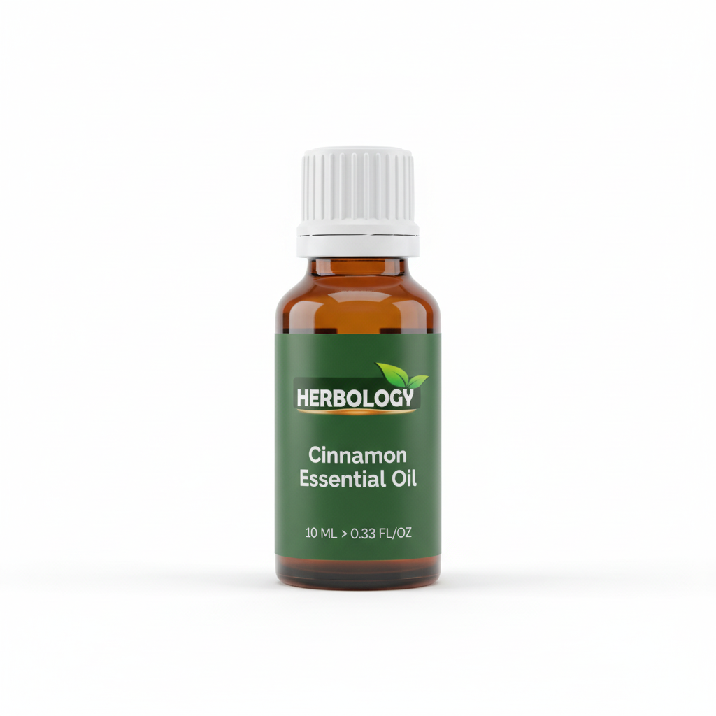 Cinnamon Essential Oil - 10ML Herbology Bottle