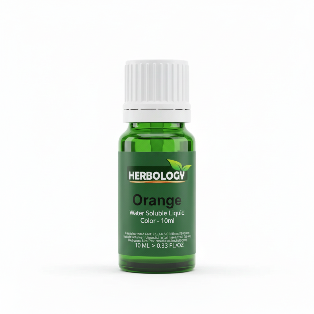 Orange Water-Soluble Liquid Color - 10ml