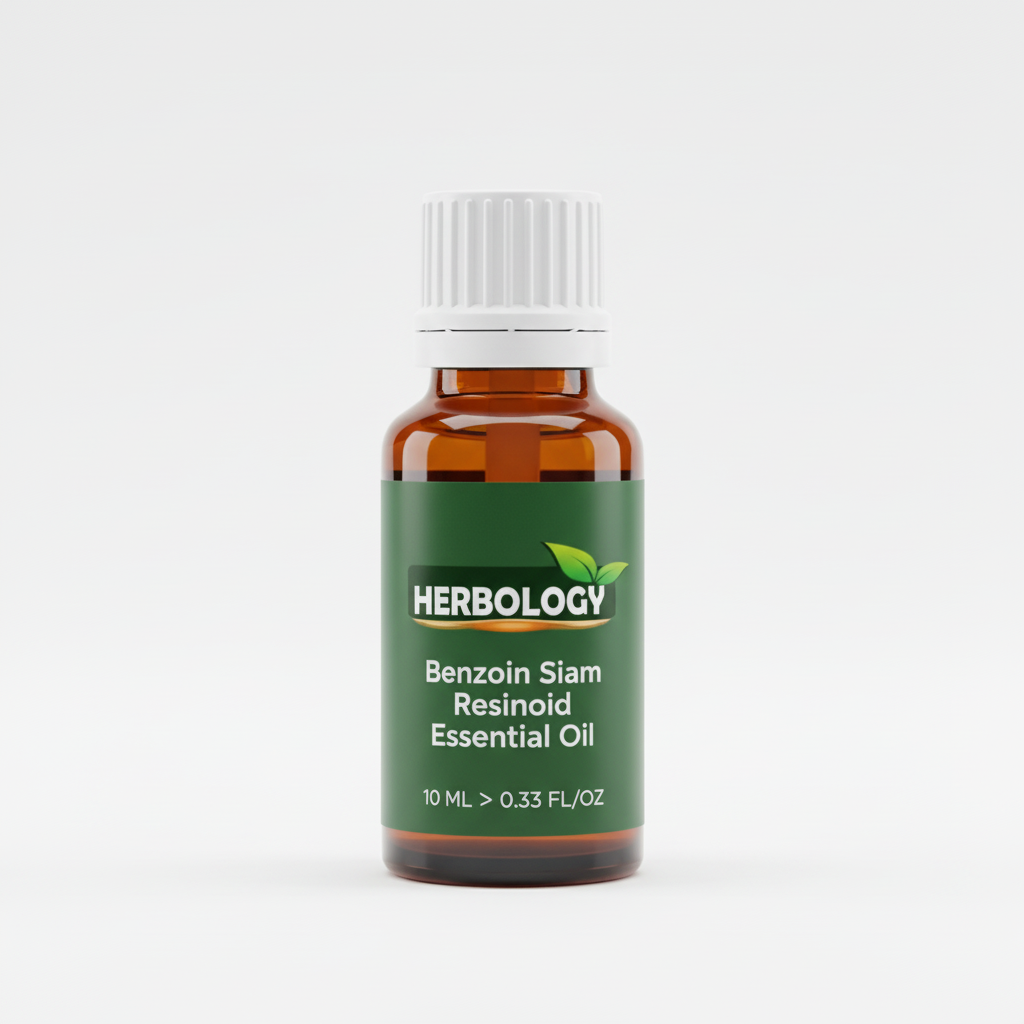 Benzoin Siam Resinoid Essential Oil - 10ML Herbology Bottle