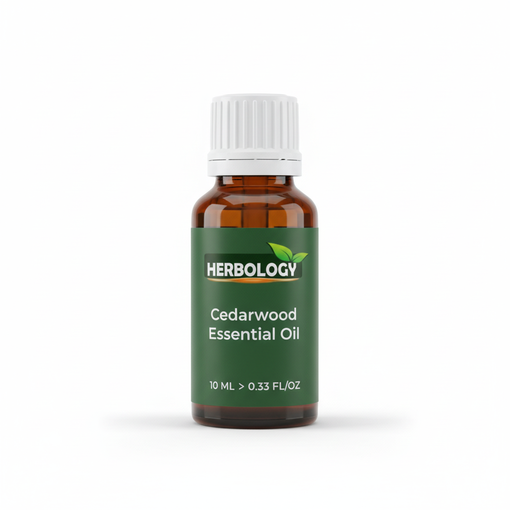 Cedarwood Essential Oil - 10ML Herbology Bottle