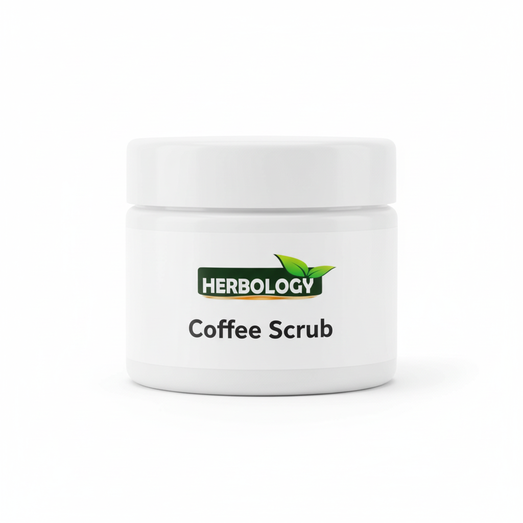 Coffee Scrub - Cream Jar