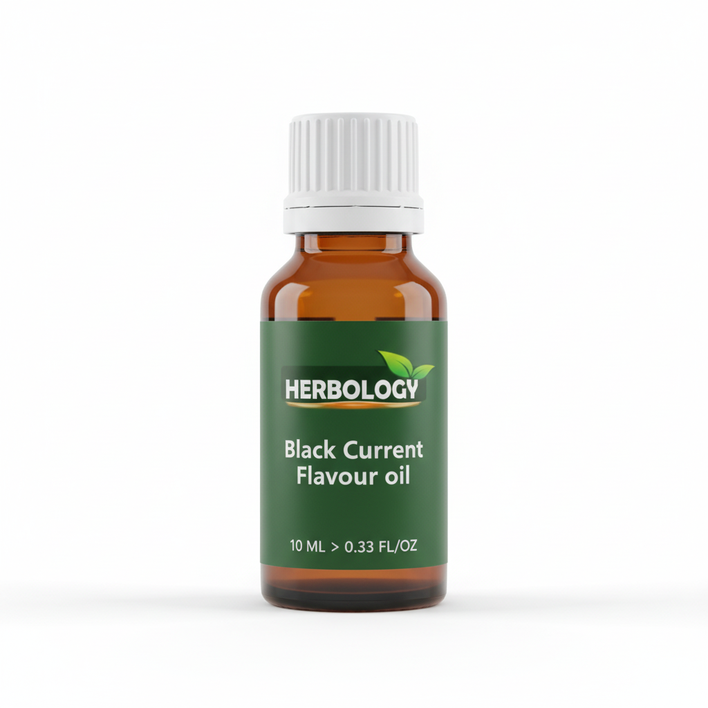 Black Current Flavour oil - 10ML Herbology Bottle