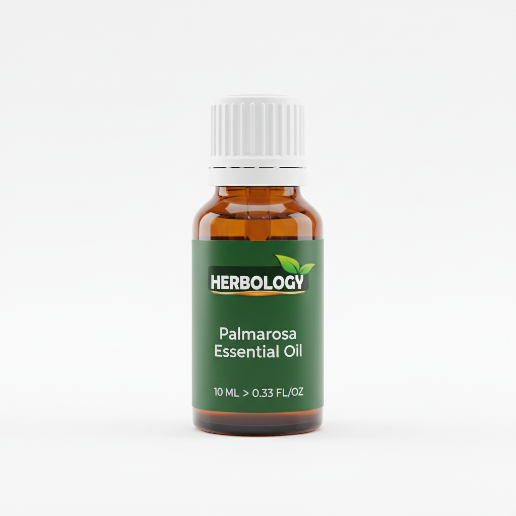 Palmarosa Essential Oil - 10ML Herbology Bottle