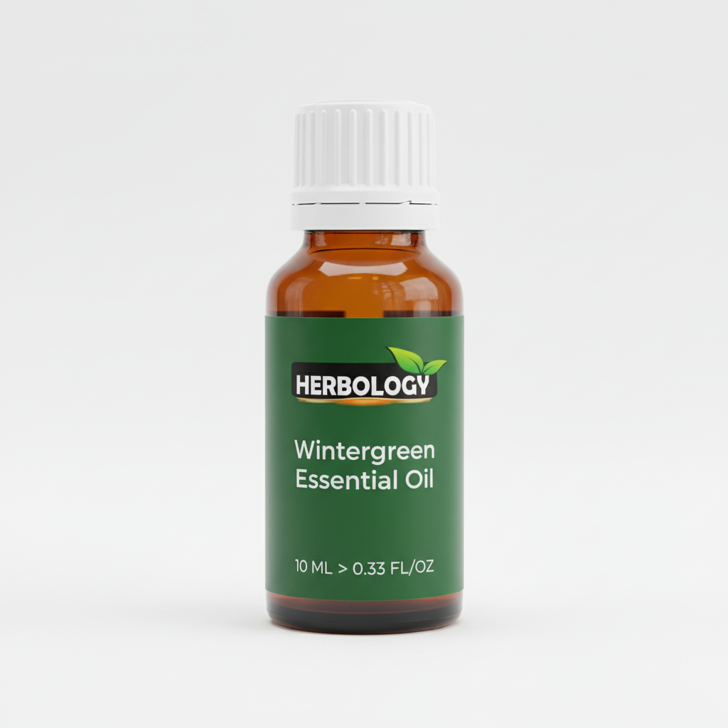 Wintergreen Essential Oil - 10ML Herbology Bottle