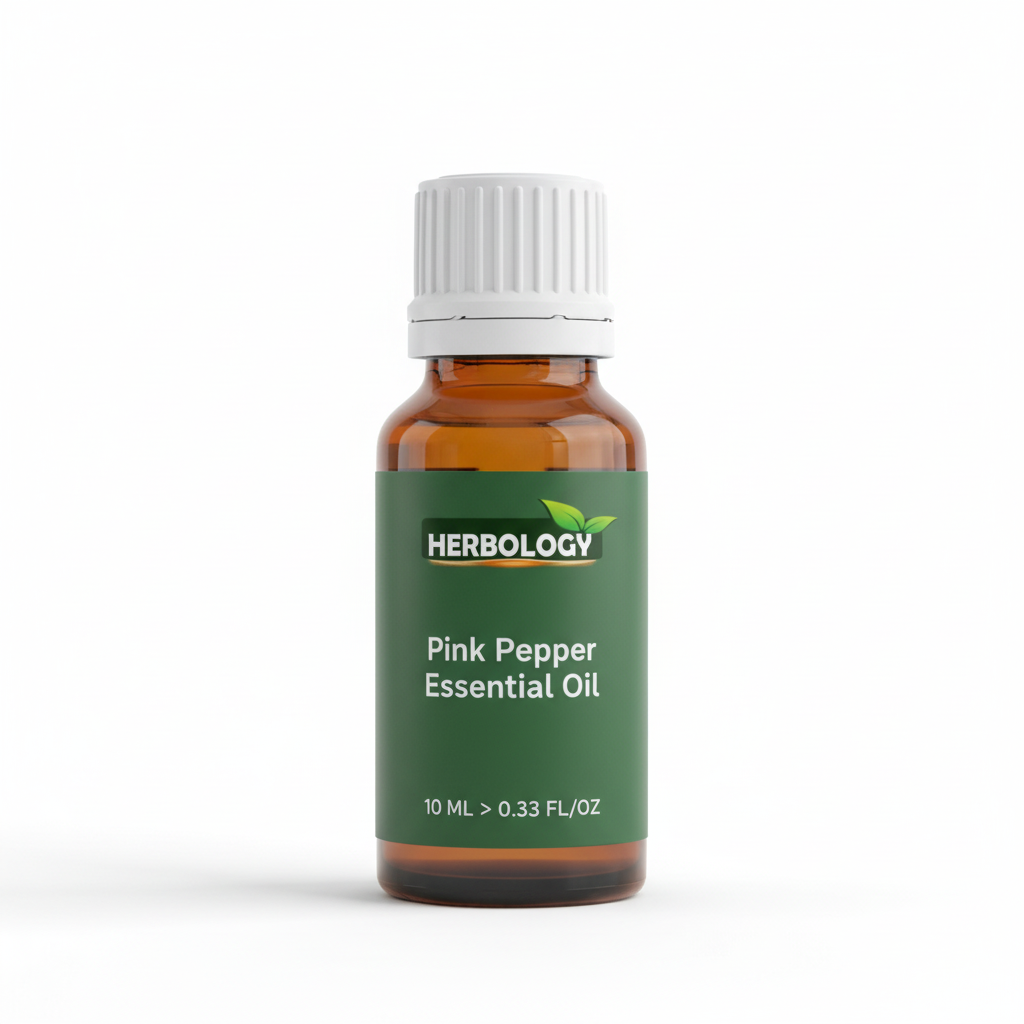Pink Pepper Essential Oil - 10ML Herbology Bottle