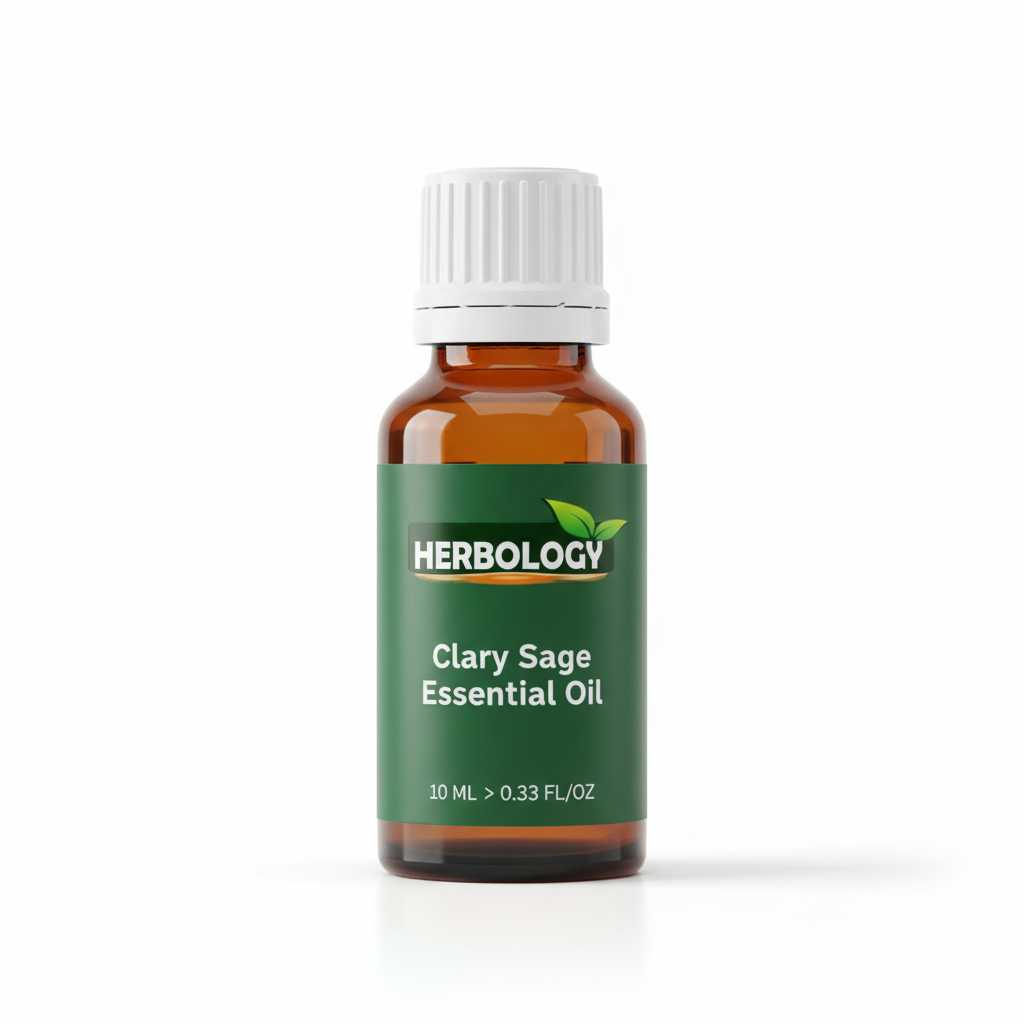 Clary Sage Essential Oil - 10ML Herbology Bottle