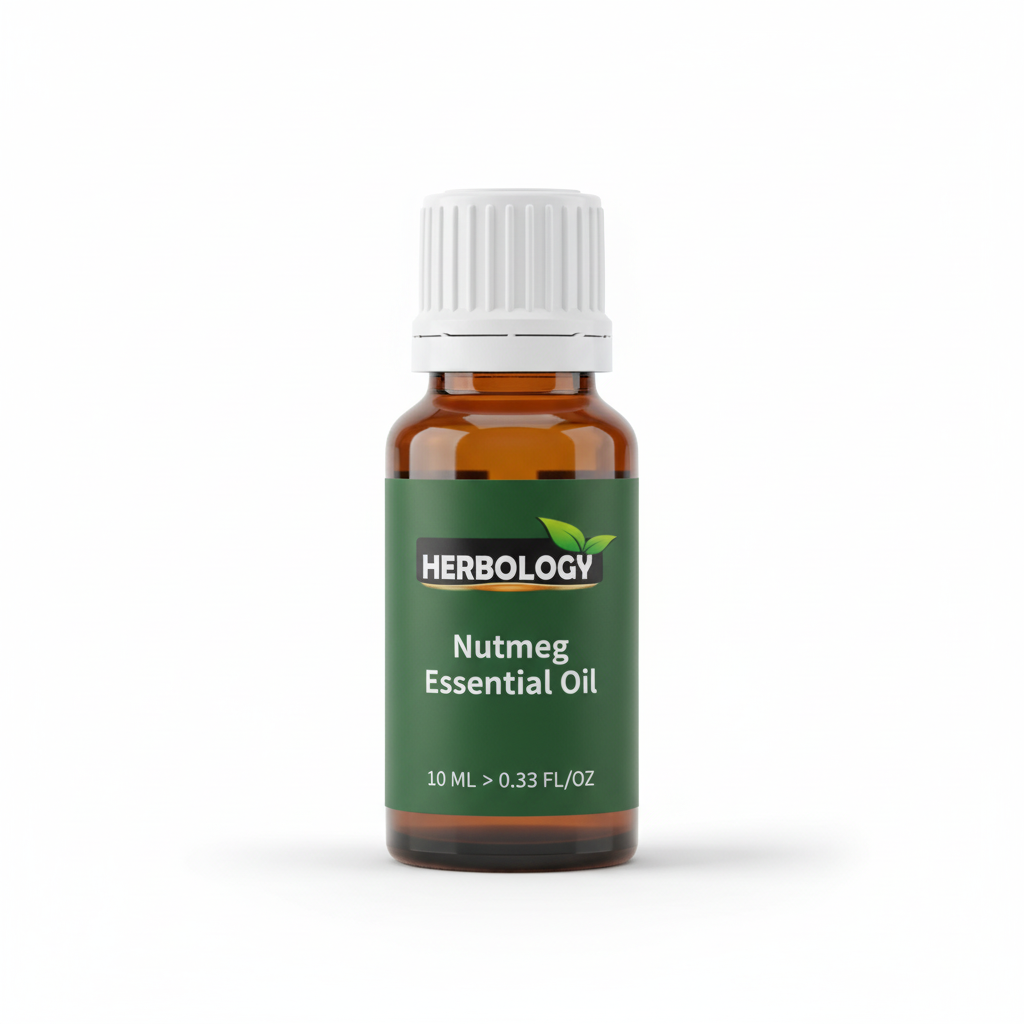 Nutmeg Essential Oil - 10ML Herbology Bottle