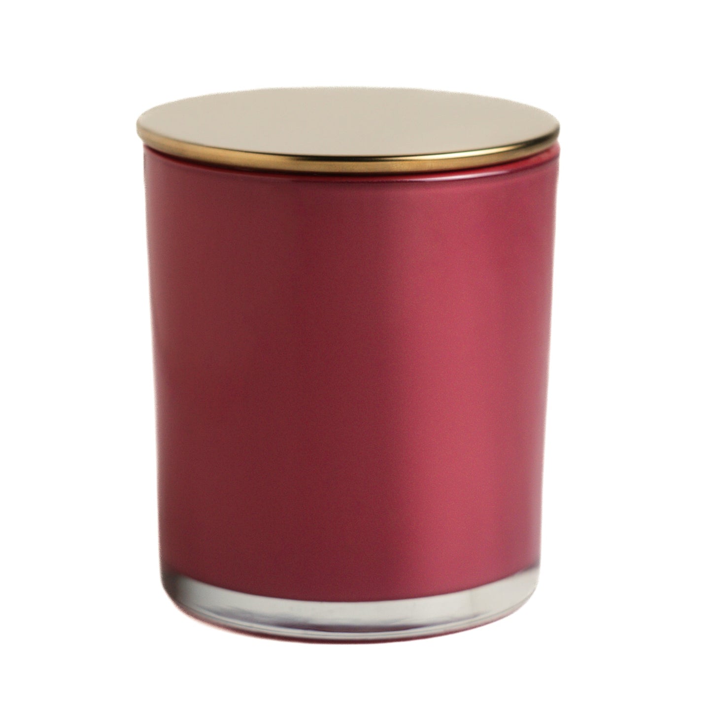 Gloss Dusty Rose Jar with Custom Plug Lids 300 ML / 9.6 fl oz